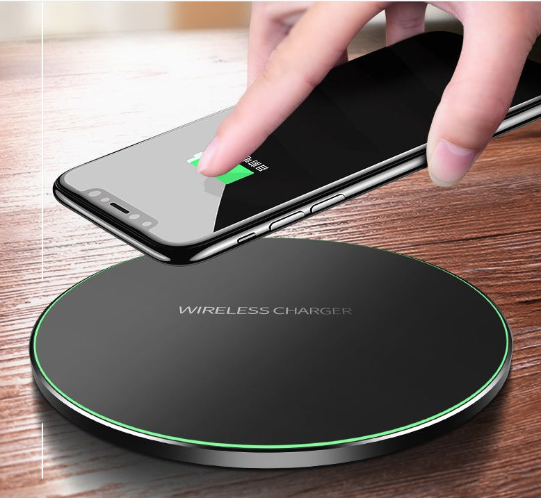 Fast Wireless Charger Pad – High-Speed Charging for iPhone & Samsung Devices
