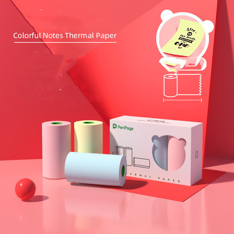 Mini Bluetooth Thermal Label Printer – Portable Photo & Sticker Printer