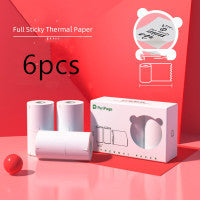 Mini Bluetooth Thermal Label Printer – Portable Photo & Sticker Printer