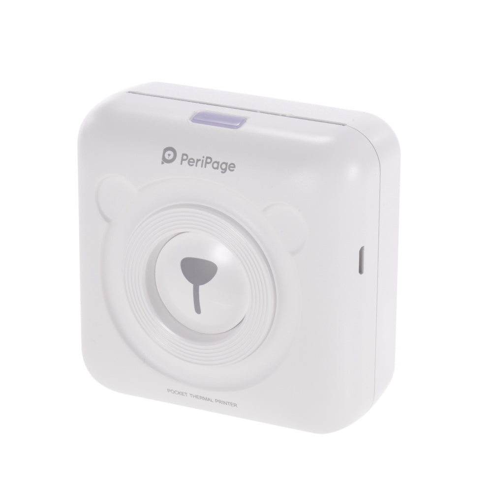 Mini Bluetooth Thermal Label Printer – Portable Photo & Sticker Printer