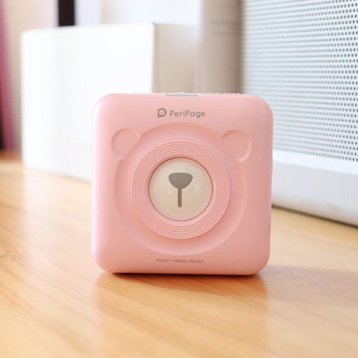 Mini Bluetooth Thermal Label Printer – Portable Photo & Sticker Printer
