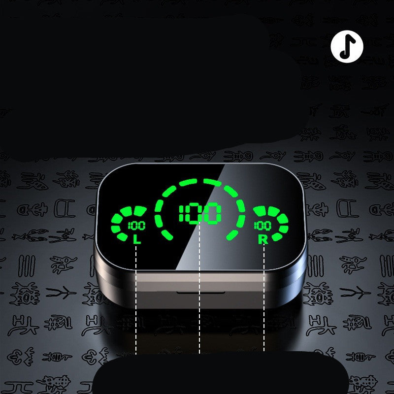 YD03 TWS Wireless Bluetooth Earbuds – In-Ear Headset with Smart Digital Display & Breathing Light