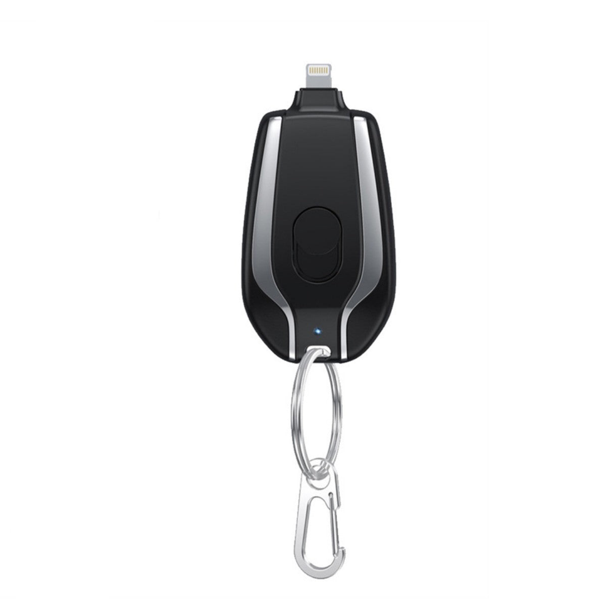 Ultra-Compact 1500mAh Portable Power Bank – Keychain Emergency Charger with Type-C Fast Charging