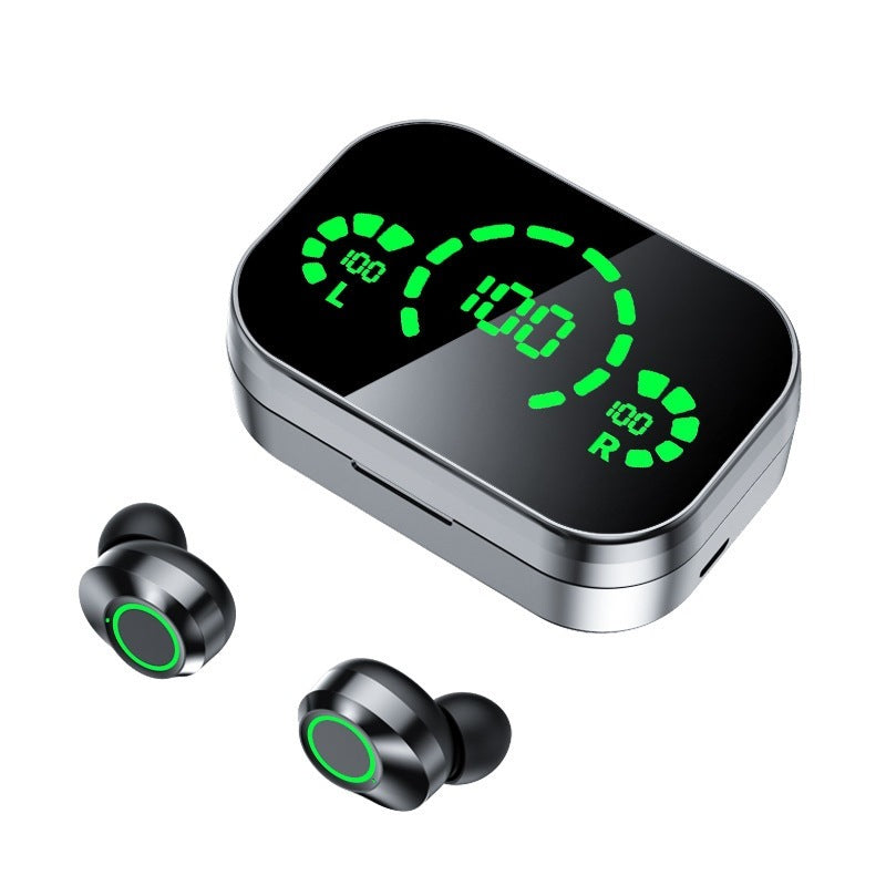 YD03 TWS Wireless Bluetooth Earbuds – In-Ear Headset with Smart Digital Display & Breathing Light